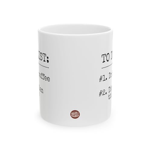 To Do List Dietitian Things Funny RD Gift for | Ceramic Coffee Mug | 11 OZ