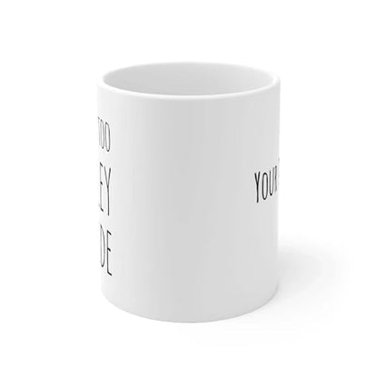 Personalized It s Way Too Peopley Outside | Customised Coffee Mug | 11 OZ