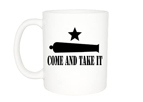 Rogue River Tactical Texas Flag Come and Take | Ceramic Coffee Mug | 11 OZ