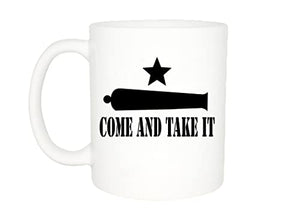 Rogue River Tactical Texas Flag Come and Take | Ceramic Coffee Mug | 11 OZ