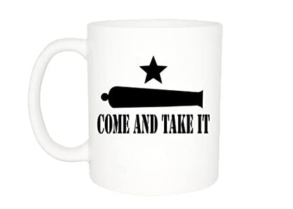 Rogue River Tactical Texas Flag Come and Take | Ceramic Coffee Mug | 11 OZ