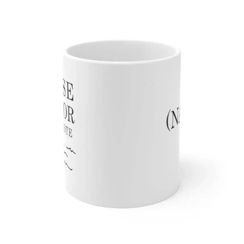 Personalized A Wise Doctor Once Wrote | Customised Coffee Mug | 11 OZ