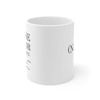 Personalized A Wise Doctor Once Wrote | Customised Coffee Mug | 11 OZ