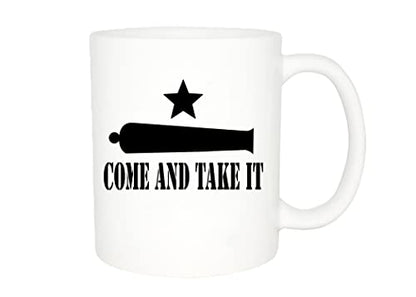 Rogue River Tactical Texas Flag Come and Take | Ceramic Coffee Mug | 11 OZ