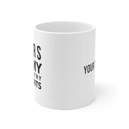 Personalized Tears of My Chemistry Students | Customised Coffee Mug | 11 OZ