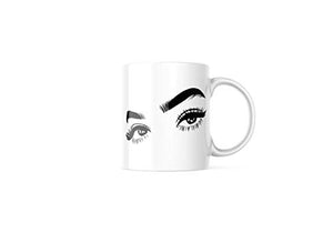They re Real Eyelashes Beautiful Eyes Gift | Ceramic Coffee Mug | 11 OZ