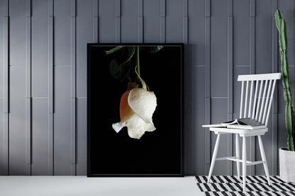 Rose Flower Bedroom Minimalist Plants Wall Art Home Room Decor Print Poster