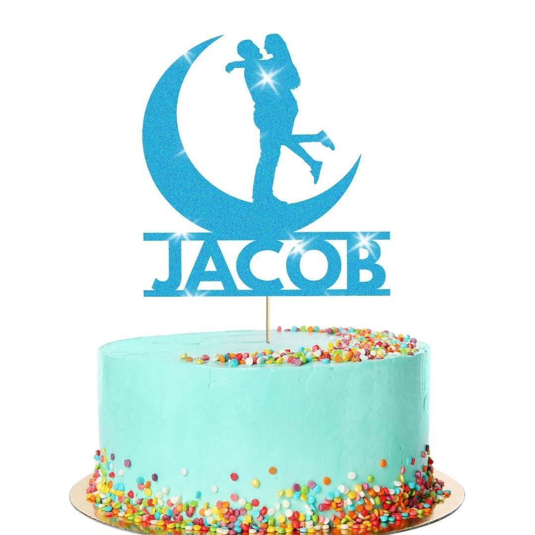 Personalised Wedding Cake Topper Couple Anniversary Party Decoration Keepsake