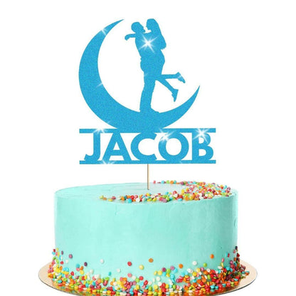 Personalised Wedding Cake Topper Couple Anniversary Party Decoration Keepsake