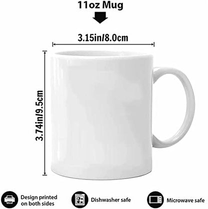Novelty Mom Taza De Cafe Para Papa Regalos | Ceramic Coffee Mug | 11 OZ