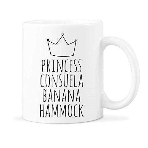 Friends Mug Funny Princess Consuela Banana Hammock Coffee Tea Cup Novelty Gift For Mum Women Birthday Present