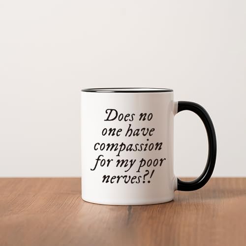 Pride and Prejudice Gifts for Book Funny | Ceramic Coffee Mug | 11 OZ