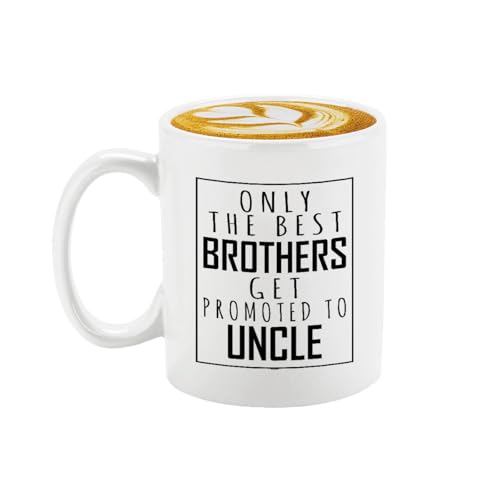 Veracco Only the Best Brothers Get Promoted to | Ceramic Coffee Mug | 11 OZ