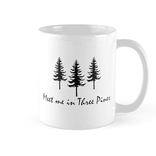 Meet Me In Three Pines | Ceramic Coffee Mug | 11 OZ