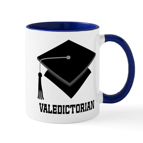 Valedictorian Grad Hat | Ceramic Coffee Mug | 11 OZ