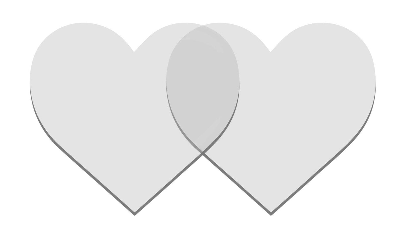 2 Acrylic Heart Shape Ganaching Plates Clear Ganache Cake Decorating Board Various Sizes