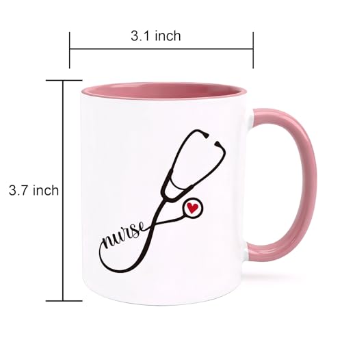 Funny Nurse Gifts for Women Men Nutrition | Ceramic Coffee Mug | 11 OZ