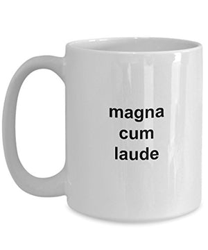 I Graduated College with Honors Graduation | Ceramic Coffee Mug | 11 OZ