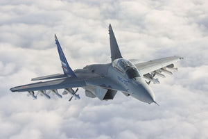 Mig 35 Fighter Jet Glossy Art Print Poster