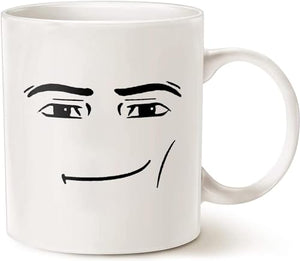 CavaStar Serious Guy Face and Gamer Best Idea | Ceramic Coffee Mug | 11 OZ