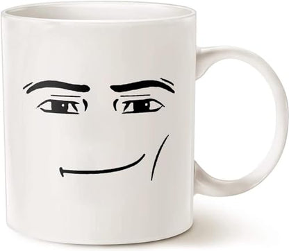 CavaStar Serious Guy Face and Gamer Best Idea | Ceramic Coffee Mug | 11 OZ