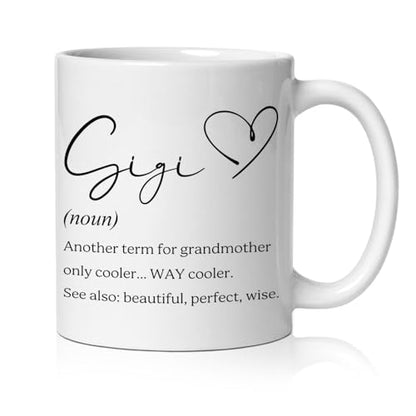 Gigi Grandma Gifts for Grandmother from | Ceramic Coffee Mug | 11 OZ