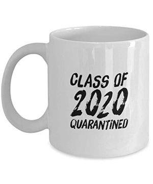 Funny Quarantine Graduation Class Of 2020 | Ceramic Coffee Mug | 11 OZ