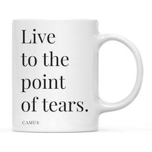 Motivational Inspirational Quote Gift Live to | Ceramic Coffee Mug | 11 OZ