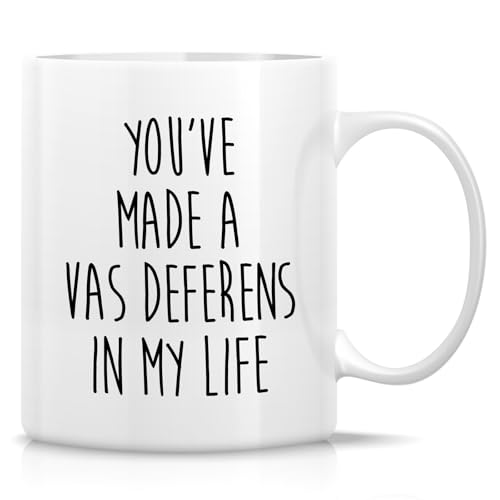 Funny Urologist Vas Deferens Pun Humorous | Ceramic Coffee Mug | 11 OZ