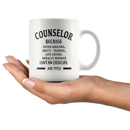 Counselor Because Miracle Worker Isn t An | Ceramic Coffee Mug | 11 OZ