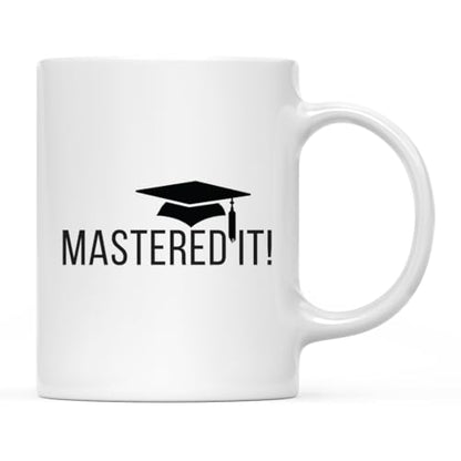 Graduation Gift Mastered It 1-Pack Includes | Ceramic Coffee Mug | 11 OZ