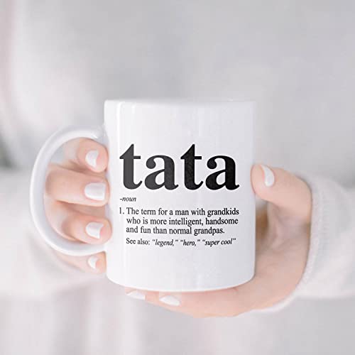Tata Definition Defined Funny Birthday Gift | Ceramic Coffee Mug | 11 OZ