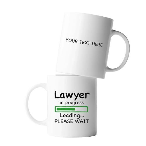 Personalized Lawyer in Progress Customized | Customised Coffee Mug | 11 OZ