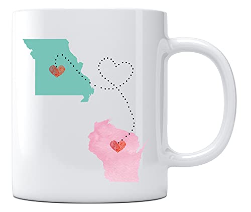 Missouri and Wisconsin Moving Away After | Ceramic Coffee Mug | 11 OZ