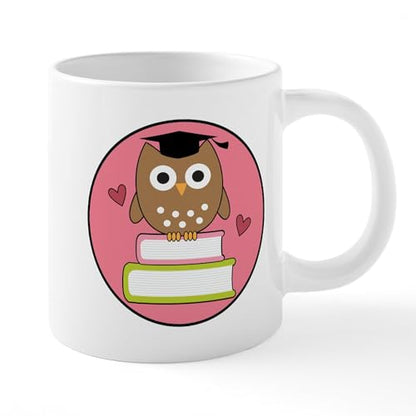 Graduation Owl Mega | Ceramic Coffee Mug | 11 OZ