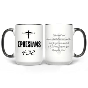Personalized Bible Verse Custom Double | Customised Coffee Mug | 11 OZ