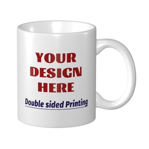 Personalized with Image Text Logo Custom | Customised Coffee Mug | 11 OZ