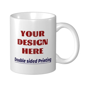 Personalized with Image Text Logo Custom | Customised Coffee Mug | 11 OZ