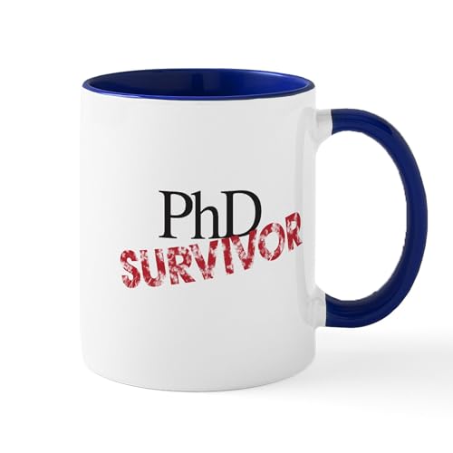 PHD Survivor Graduate | Ceramic Coffee Mug | 11 OZ
