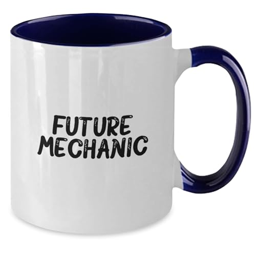 Funny Future Mechanic Gifts from Friends to | Ceramic Coffee Mug | 11 OZ