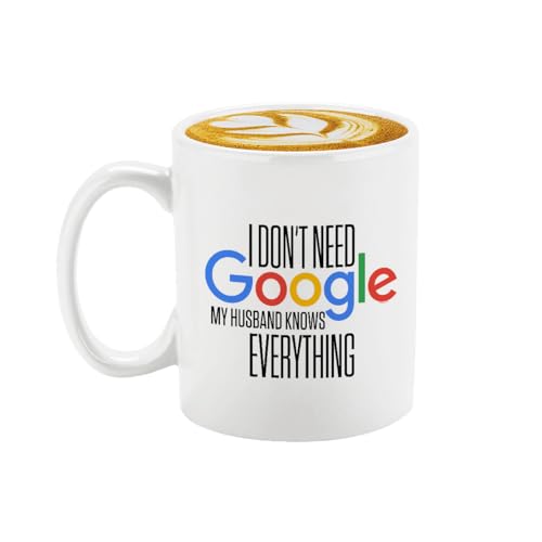 Veracco I Don t Need My Husband Knows | Ceramic Coffee Mug | 11 OZ