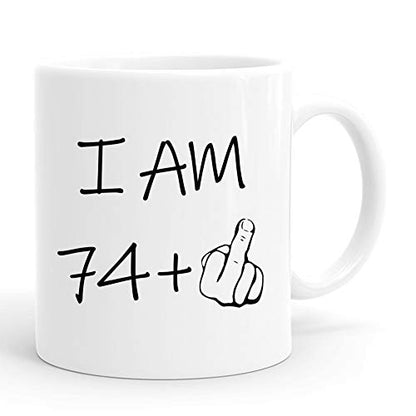 joey 75th Birthday Gift for Men Funny Gag I AM | Ceramic Coffee Mug | 11 OZ