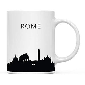 Tourist Travel Souvenir Gift Rome Italy | Ceramic Coffee Mug | 11 OZ