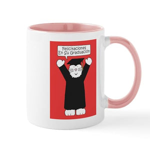 Graduation Congratulations In Spanish Scholar | Ceramic Coffee Mug | 11 OZ