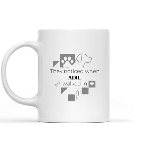 Adil Personalized Gift Customised | Customised Coffee Mug | 11 OZ