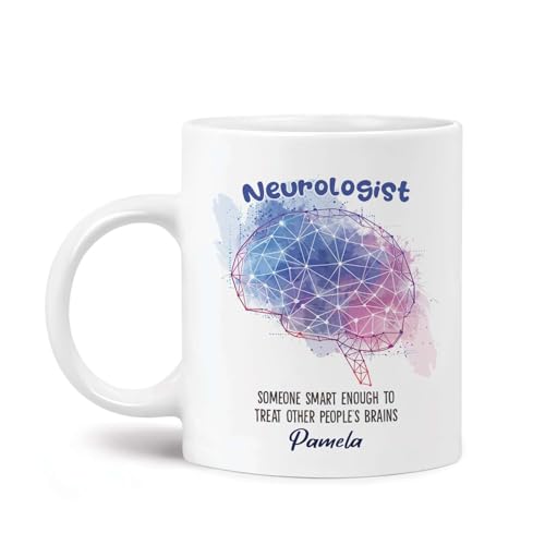 Personalized Neurologist Themed Brain | Customised Coffee Mug | 11 OZ