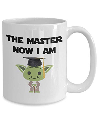 Suchmugs Masters Degree The Master Now I Funny | Ceramic Coffee Mug | 11 OZ