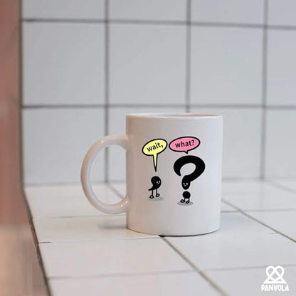 Wait What English Teacher Gifts from Students | Ceramic Coffee Mug | 11 OZ