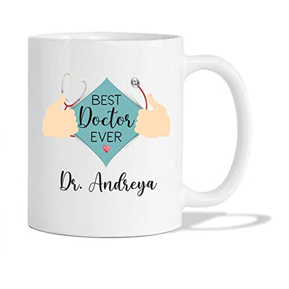 Best Doctor Ever Custom Personalized Gift | Customised Coffee Mug | 11 OZ