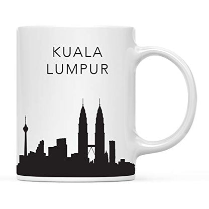 Tourist Travel Souvenir Gift Kuala Lumpur | Ceramic Coffee Mug | 11 OZ